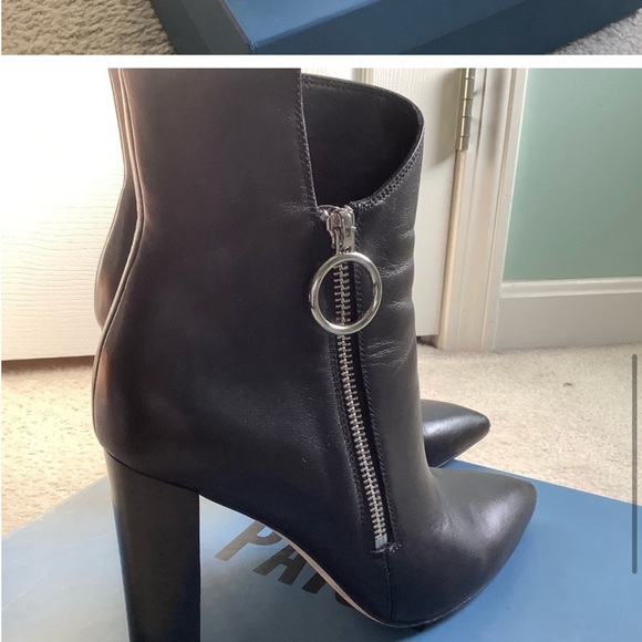 Paige - Kate ankle leather booties - 4 inch heel 7.5 - Picture 6 of 8